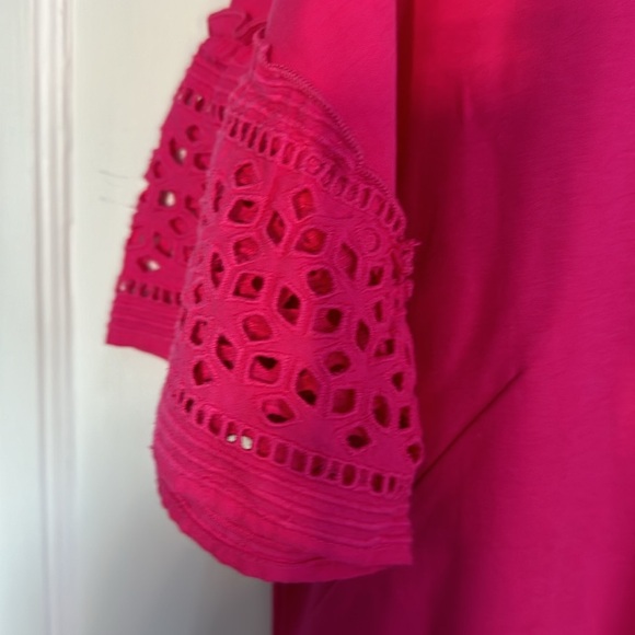 Talbots pink cotton dress - Picture 3 of 5